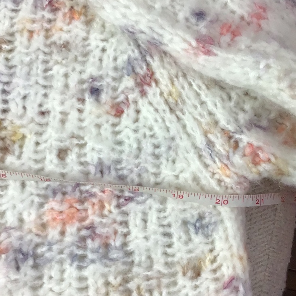 Free People Sunset Cloud Pullover Sweater Size XL - Picture 7 of 8